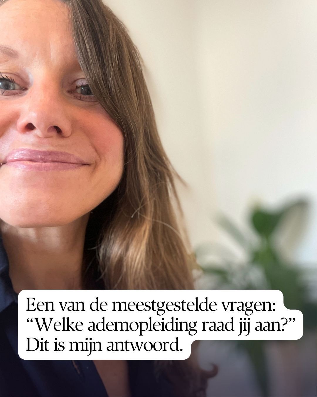 Een ademopleiding kiezen is superpersoonlijk.⁠
⁠
Natuurlijk spelen praktische zaken mee, zoals prijs, locatie of duur. Maar dat zou n&oacute;&oacute;it de doorslaggevende factor moeten zijn. ⁠
⁠
Uiteindelijk gaat het over inhoud, veiligheid, visie, b