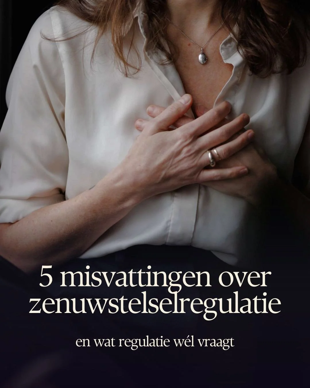Ik heb jaren gedacht dat het ging om rustig worden, om ontspannen, om zo min mogelijk spanning voelen.⁠
⁠
Maar later begreep ik dat je eigenlijk een gereguleerd zenuwstelsel wilt. En dat gaat over iets anders.⁠
⁠
Het gaat juist over kunnen schakelen.