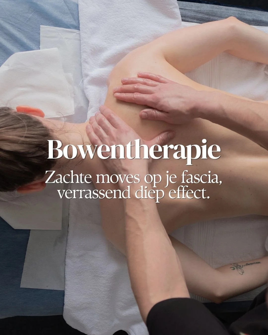 Of ik eens 'Bowentherapie' wilde komen ervaren. Dat mailde @AnnemiekBurger (een van de ademcoaches van TBM) mij, waarna ik heel spontaan bij haar op de behandeltafel belandde. ⁠
⁠
Bowentherapie, ik had er nog nooit van gehoord. Wat bleek: Bowentherap