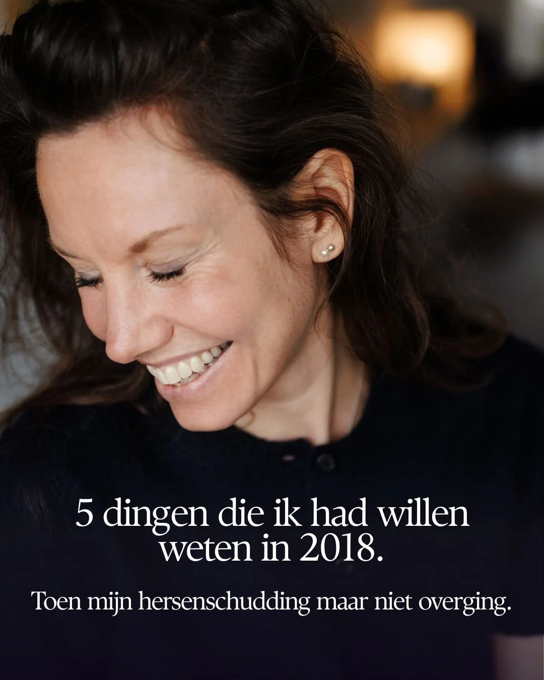 100.000 mensen melden zich jaarlijks met een hersenschudding bij de huisarts*. Bij 10 tot 15 procent houden de klachten langer dan drie maanden aan.⁠
⁠
Ik was &eacute;&eacute;n van die mensen. In 2018 kreeg ik een hersenschudding die maar niet overgi