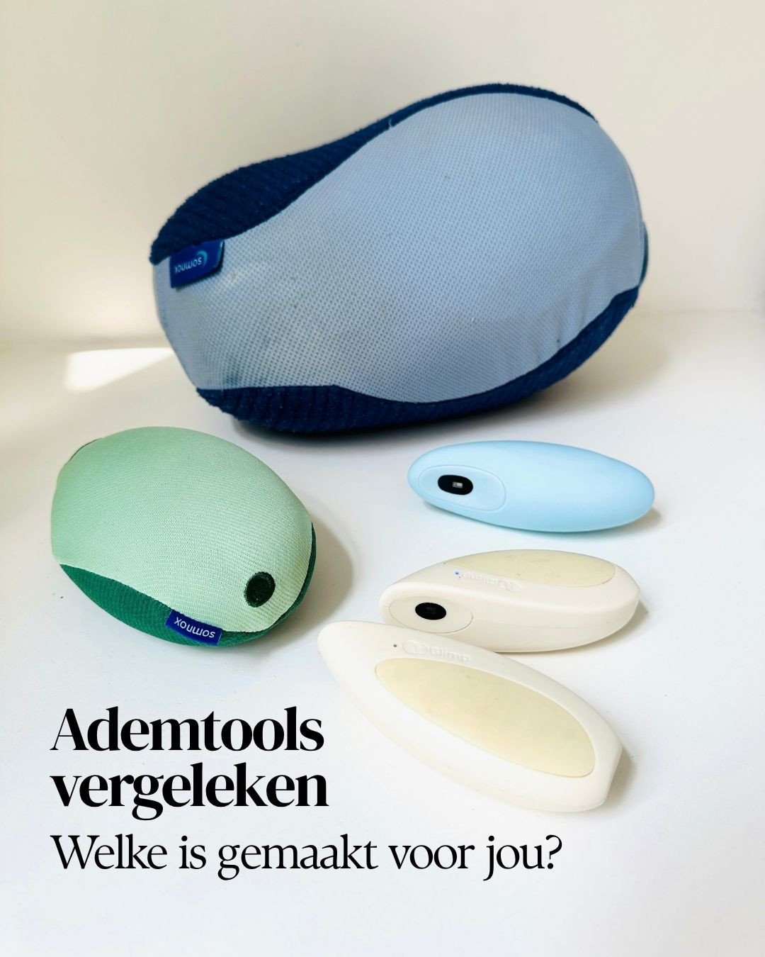 Als oprichter van The Breathwork Movement heb ik het voorrecht om allerlei ademtools te testen, ook tools die nog niet eens zijn verschenen. ⁠
⁠
Ik krijg z&oacute; vaak vragen over al deze tools, dat ik een overzicht heb gemaakt. Wat kunnen deze tool