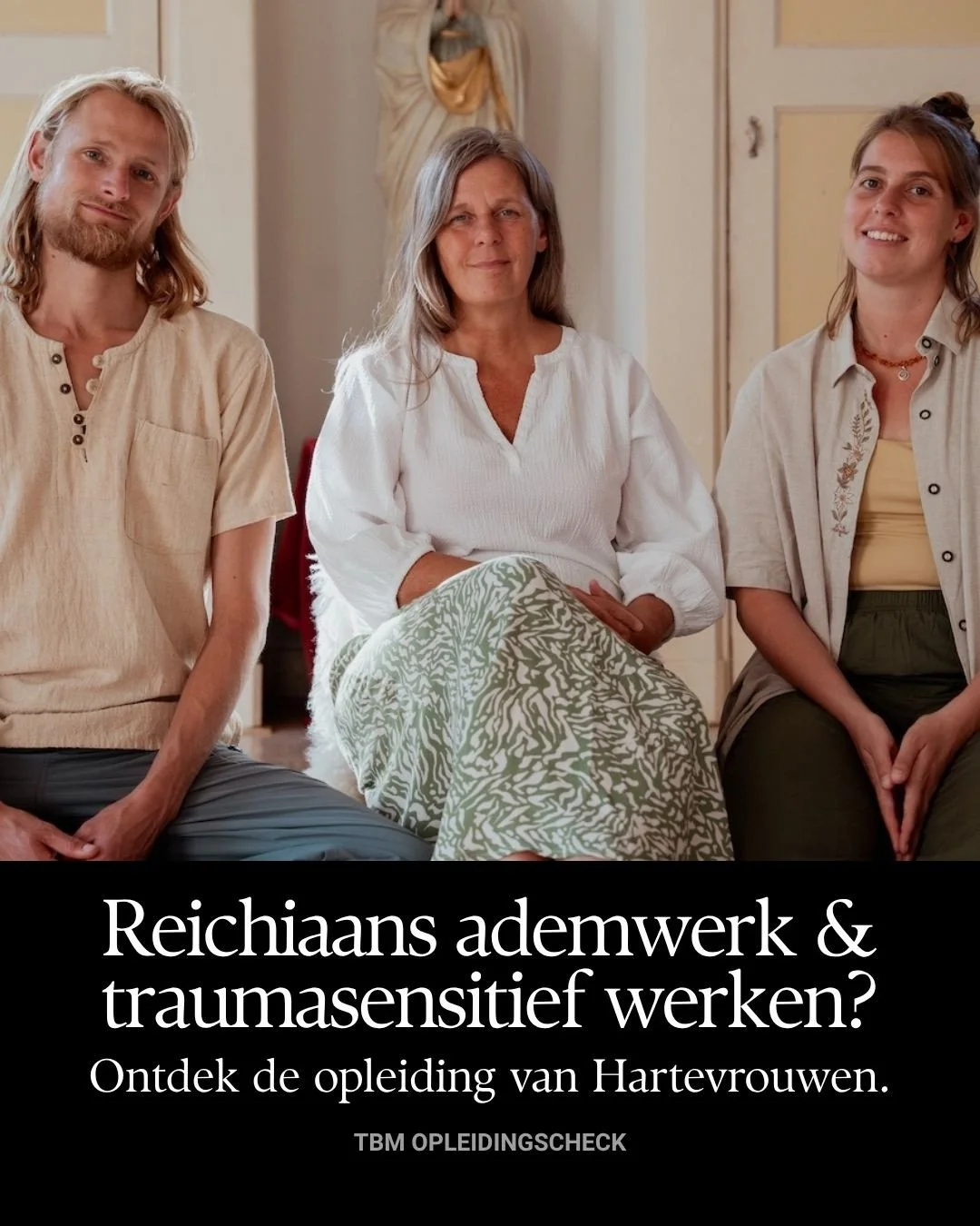 Toen ik voor het eerst in contact kwam met @ilsevanholten van @hartevrouwen_cirkelveld hoorde ik over 'Reichiaans ademwerk' &ndash; waar ik meteen meer van wilde weten.⁠
⁠
We hebben er zelfs samen een webinar over georganiseerd (kun je nog terugkijke