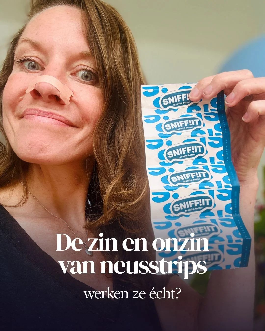 Heb je al ooit een neusstrip op je neus gehad? Dan weet je hoe dit voelt: alsof er ineens een sloot lucht naar binnenkomt!⁠
⁠
Ze maken neusademen gemakkelijker, zoveel is zeker. Maar kloppen ook alle verdere beloftes, zoals meer zuurstof, meer energi