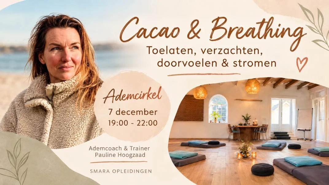 Cacao &amp; Breathing – Ademcirkel, 7 december in Ouderkerk aan den IJssel