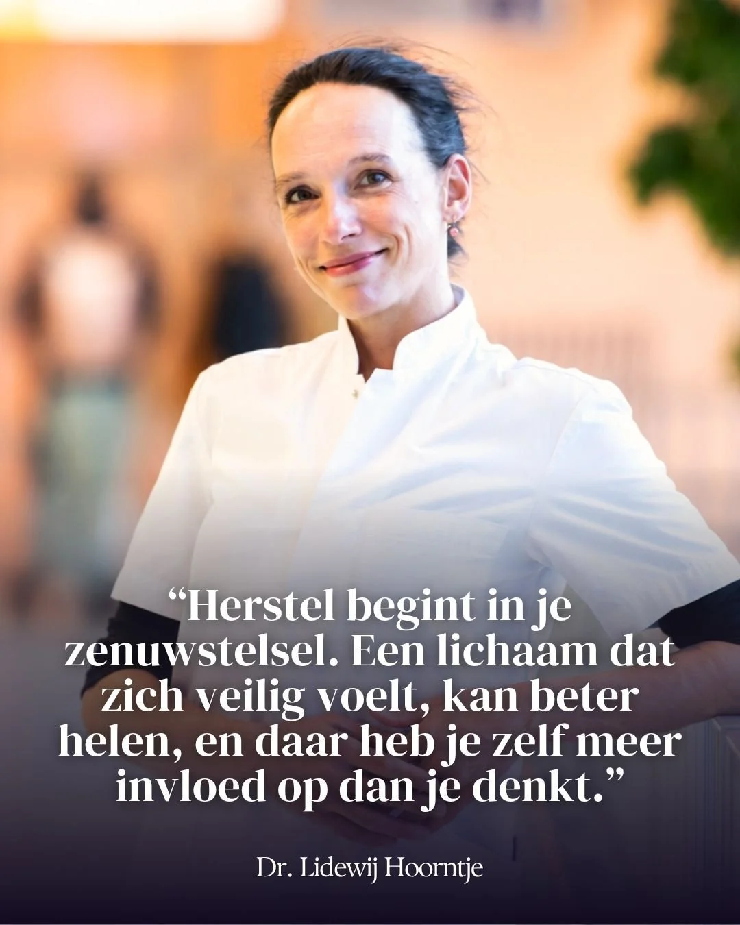 Hoeveel invloed heb je zelf op het herstel van je lichaam?⁠
⁠
Op dinsdag 20 oktober ben je welkom om mee te duiken in dit fascinerende onderwerp tijdens het webinar met Dr. Lidewij Hoorntje @the.spiritual.surgeon, plastisch chirurg, arts integrale ge