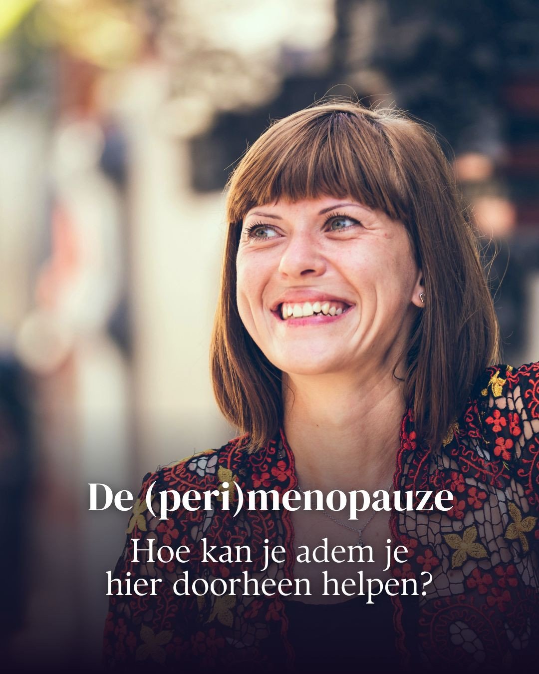 Afgelopen zondag was het Wereld Menopauzedag (ja, die bestaat). Er komt steeds meer aandacht voor de overgang, en dat is goed. Maar hoe je ademhaling verandert tijdens de (peri)menopauze, en welke gevolgen dat heeft, daar hoor je weinig over. ⁠
⁠
Dus