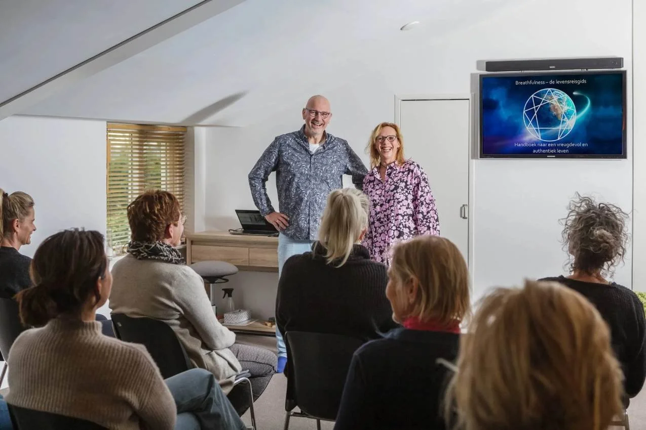 Marco en Jacquelien de Jager - Opleiding tot ademcoach van Breathfulness: leer ademsessies begeleiden met harmoniserend ademen