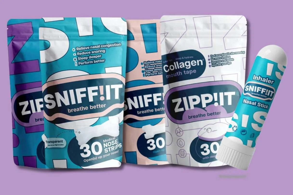 Zippit mondtape & neusstrips