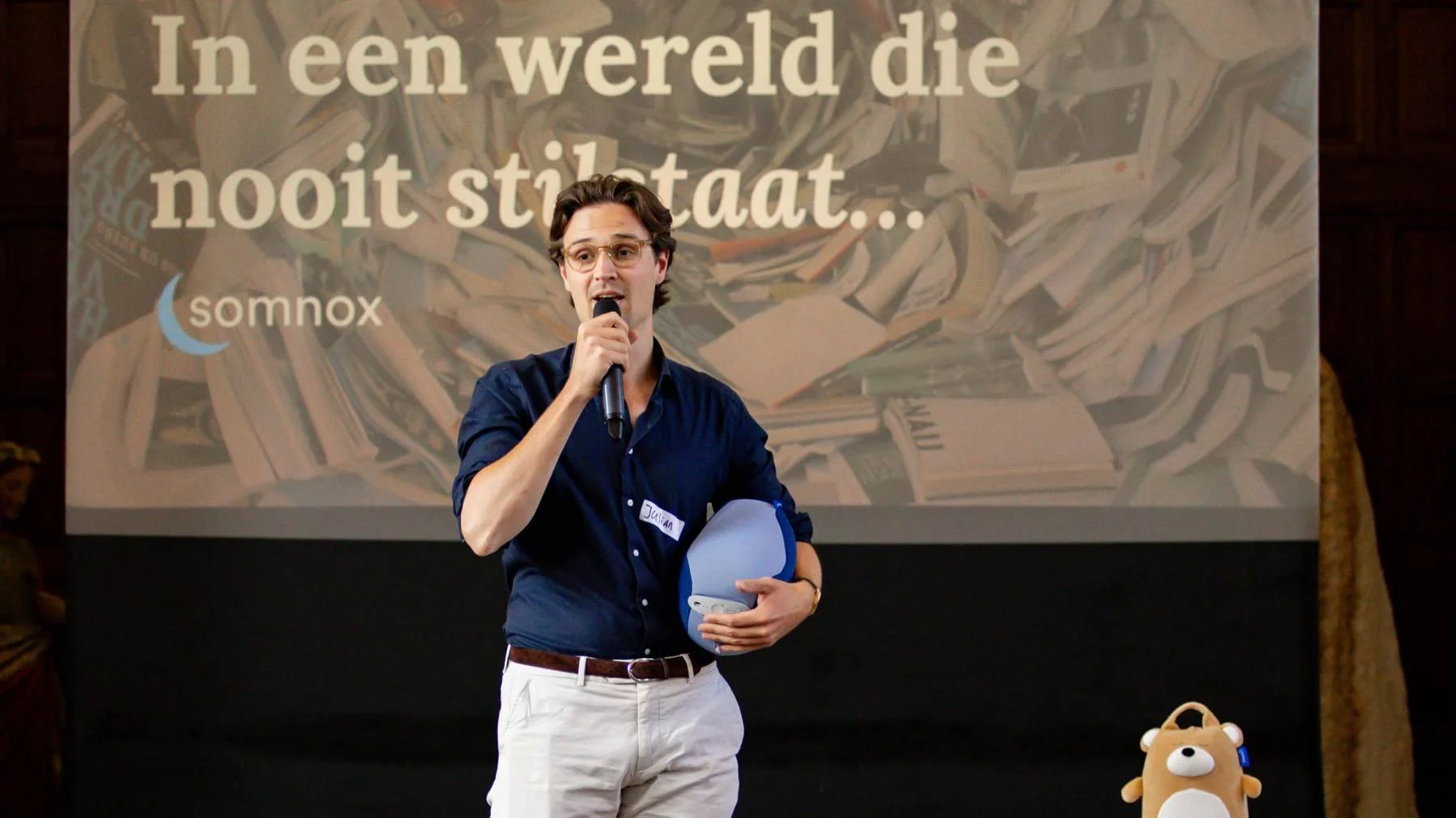 Julian Jagtenberg, CEO en co-founder van Somnox