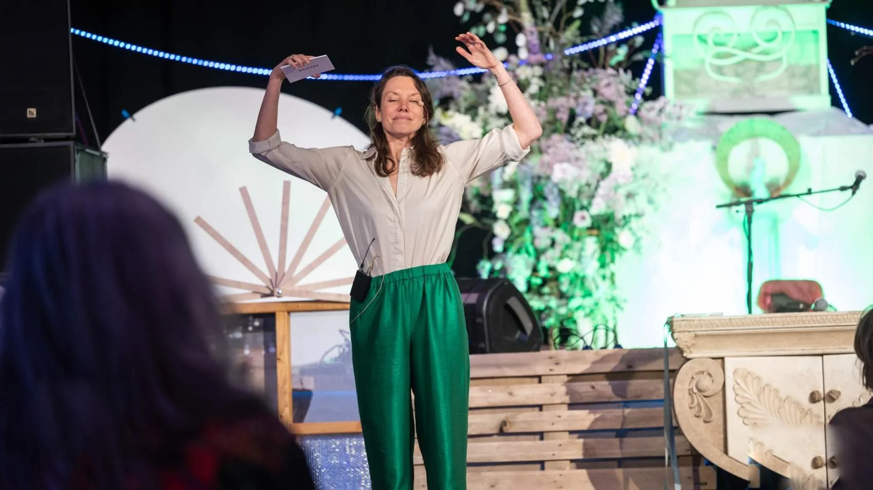 Nikki van der Velden, The Breathwork Movement, tijdens White Light Festival