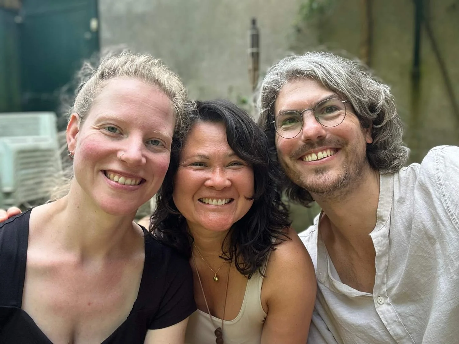 Het team van de Adempro Ademopleiding, Ellie Lardenoije, Monique Tjon-a-Tsien en Gjalt Vlam.