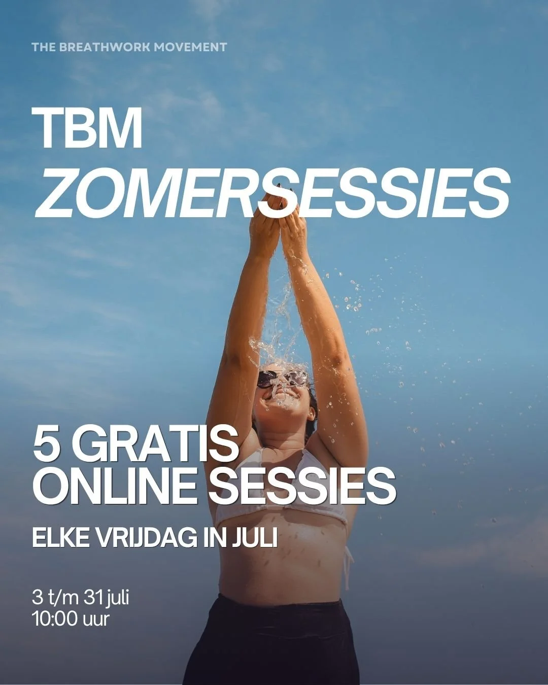 The Breathwork Movement nodigt vijf experts uit voor een reeks gratis online sessies over ademhaling, gezondheid en regulatie.