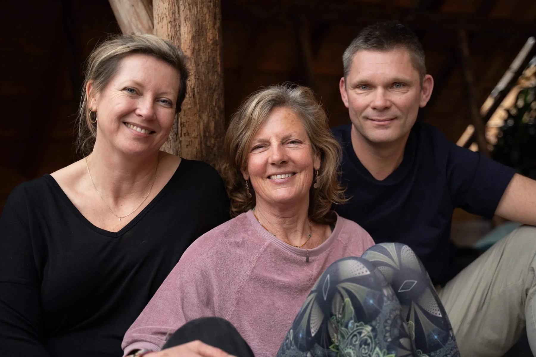 Liselore Poppe, Ellen Dekkers en Rob Koning, het team van Mr. Breath