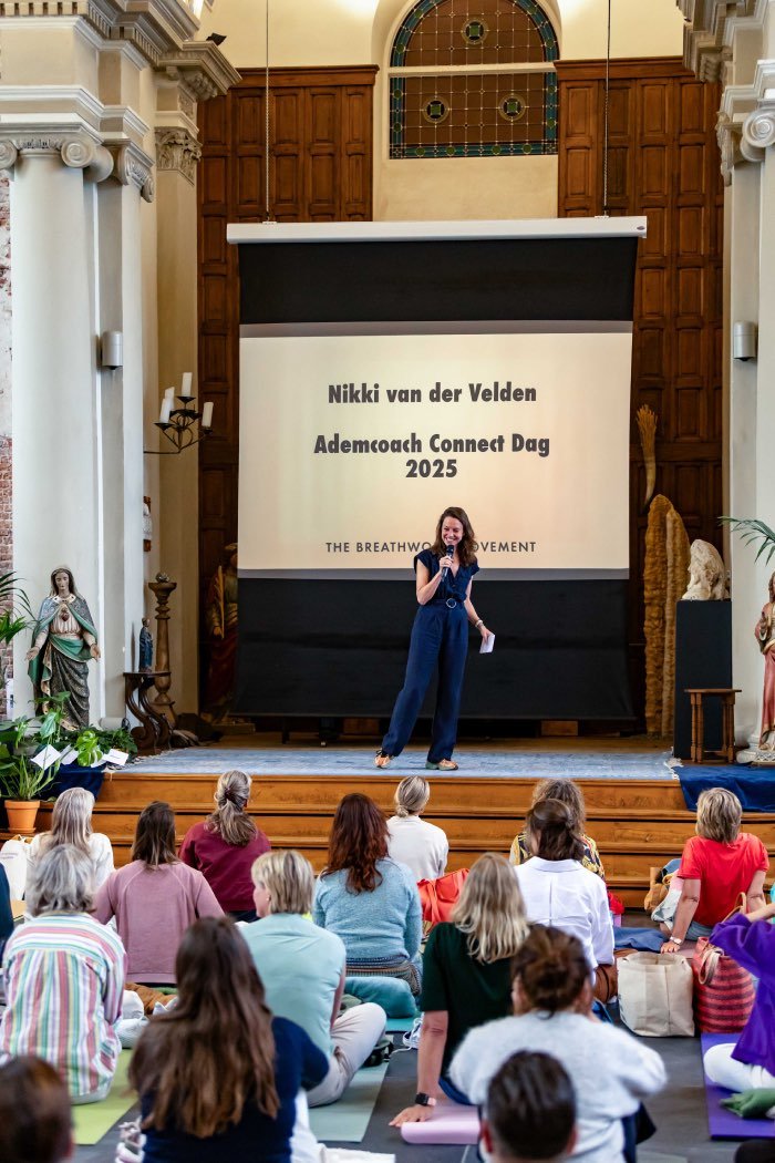 Ademcoach Live Dag van The Breathwork Movement, 29 mei in Utrecht