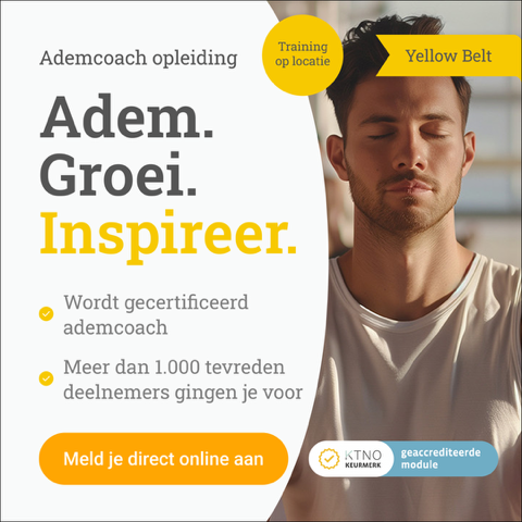 Start opleiding: Ademcoach Yellow Belt, vanaf 10 september in Eindhoven