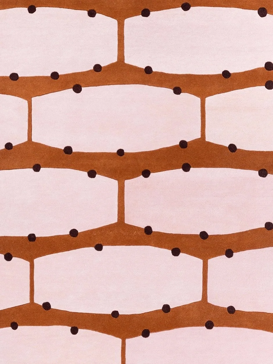 On the floor or on the wall - it&rsquo;s always a statement.

RIO is available both as a rug and as a kilim, which means you can hang it like a piece of textile art. Same organic grid pattern, same New Zealand wool, same handmade craft, completely di