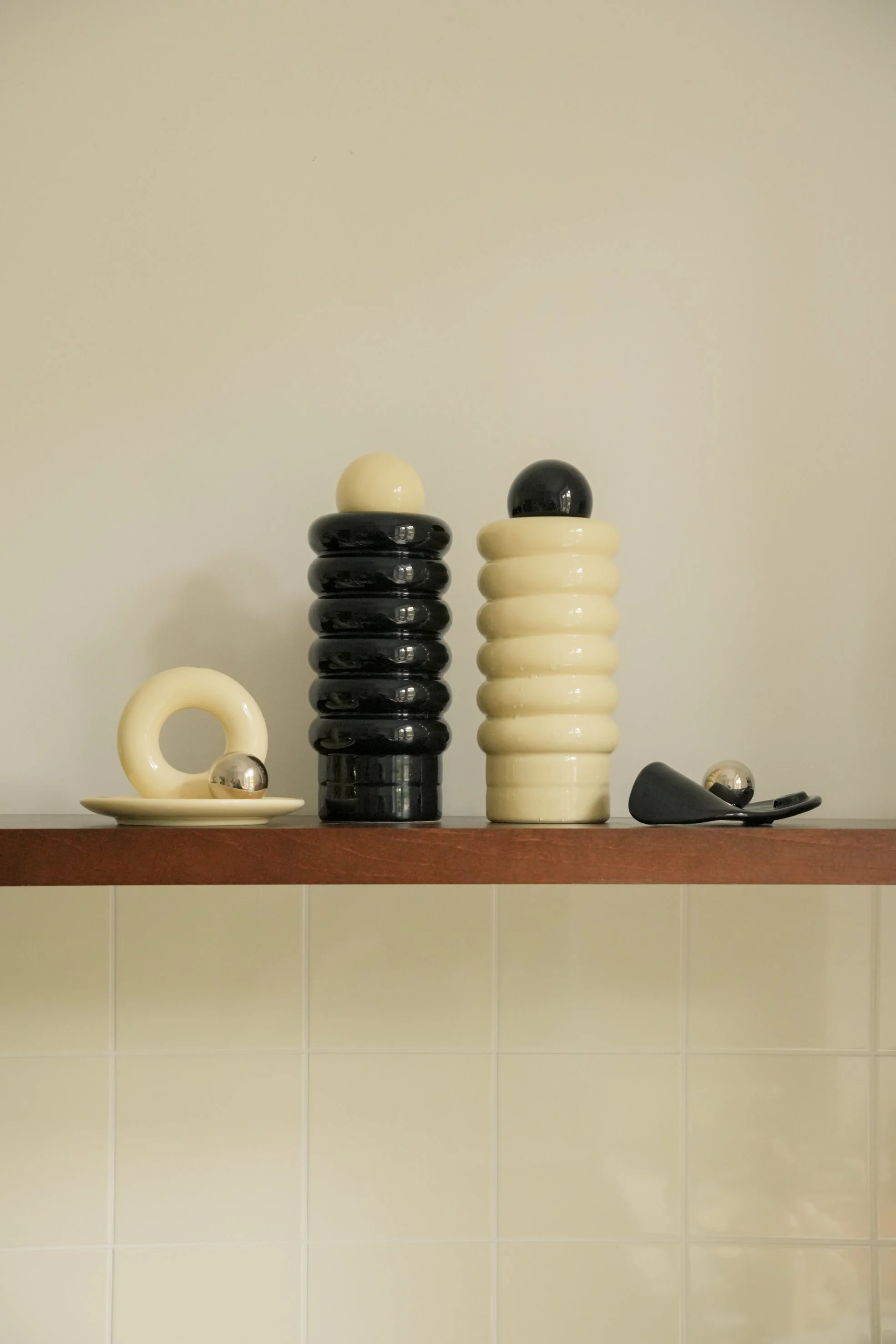 Zestawienie OKO: Cream / Black