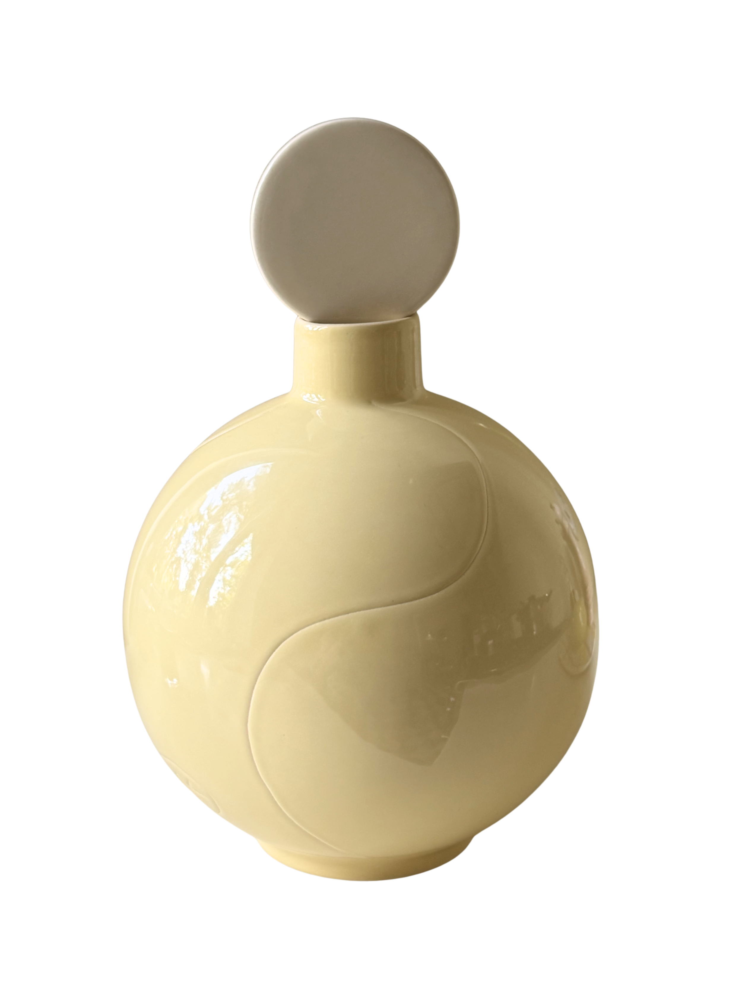 Wazon IRENA Cream Sgraffito