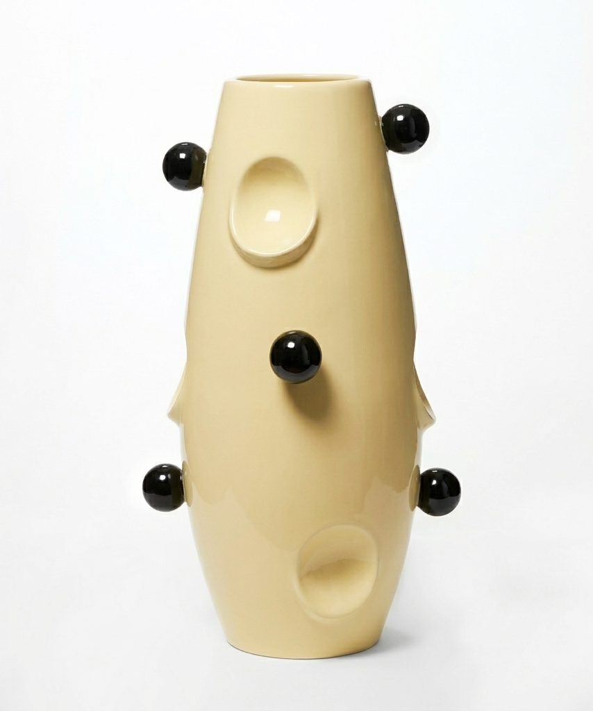 Wazon OKO Cyrk Cream