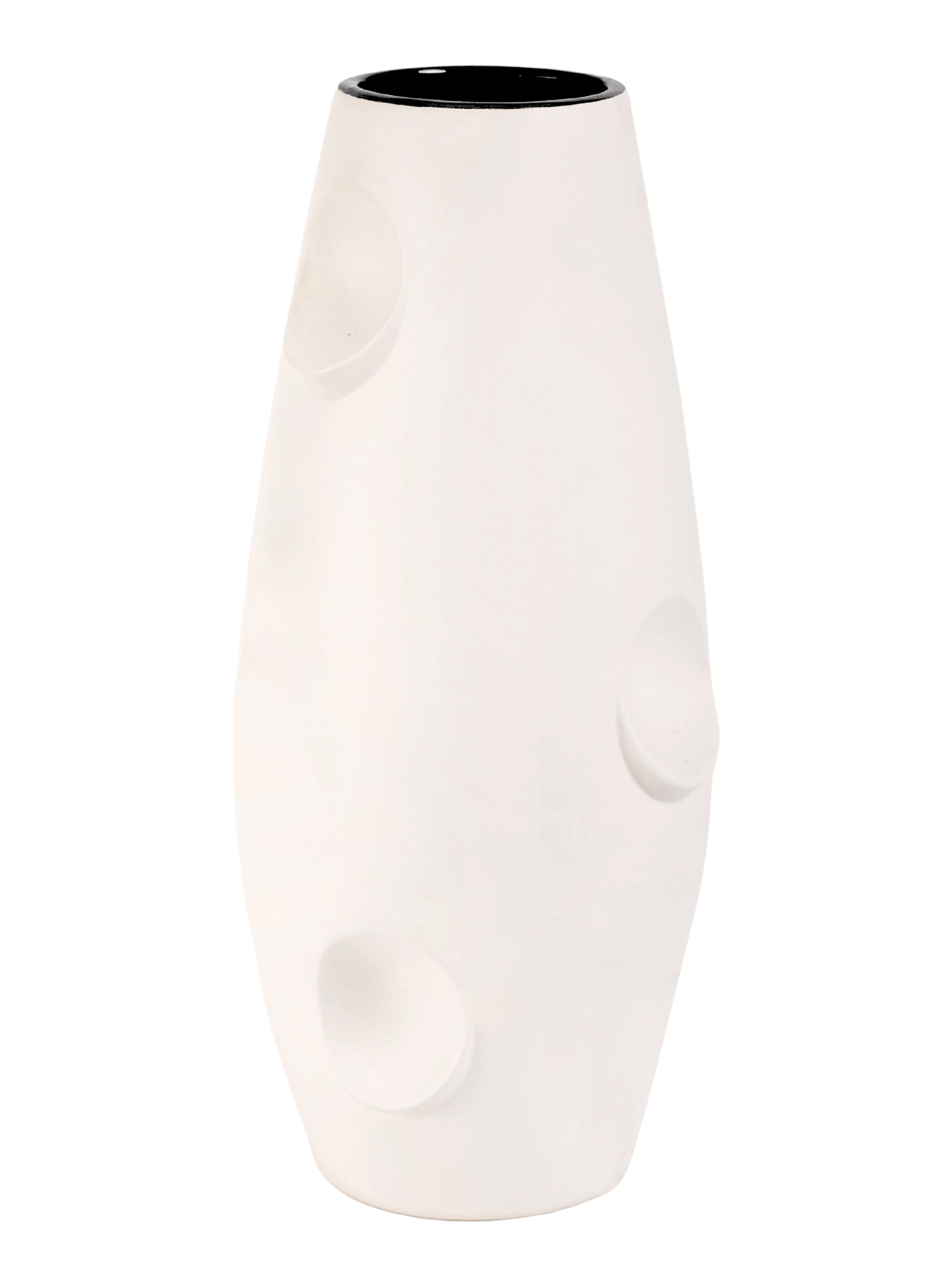 Wazon OKO Nude Black