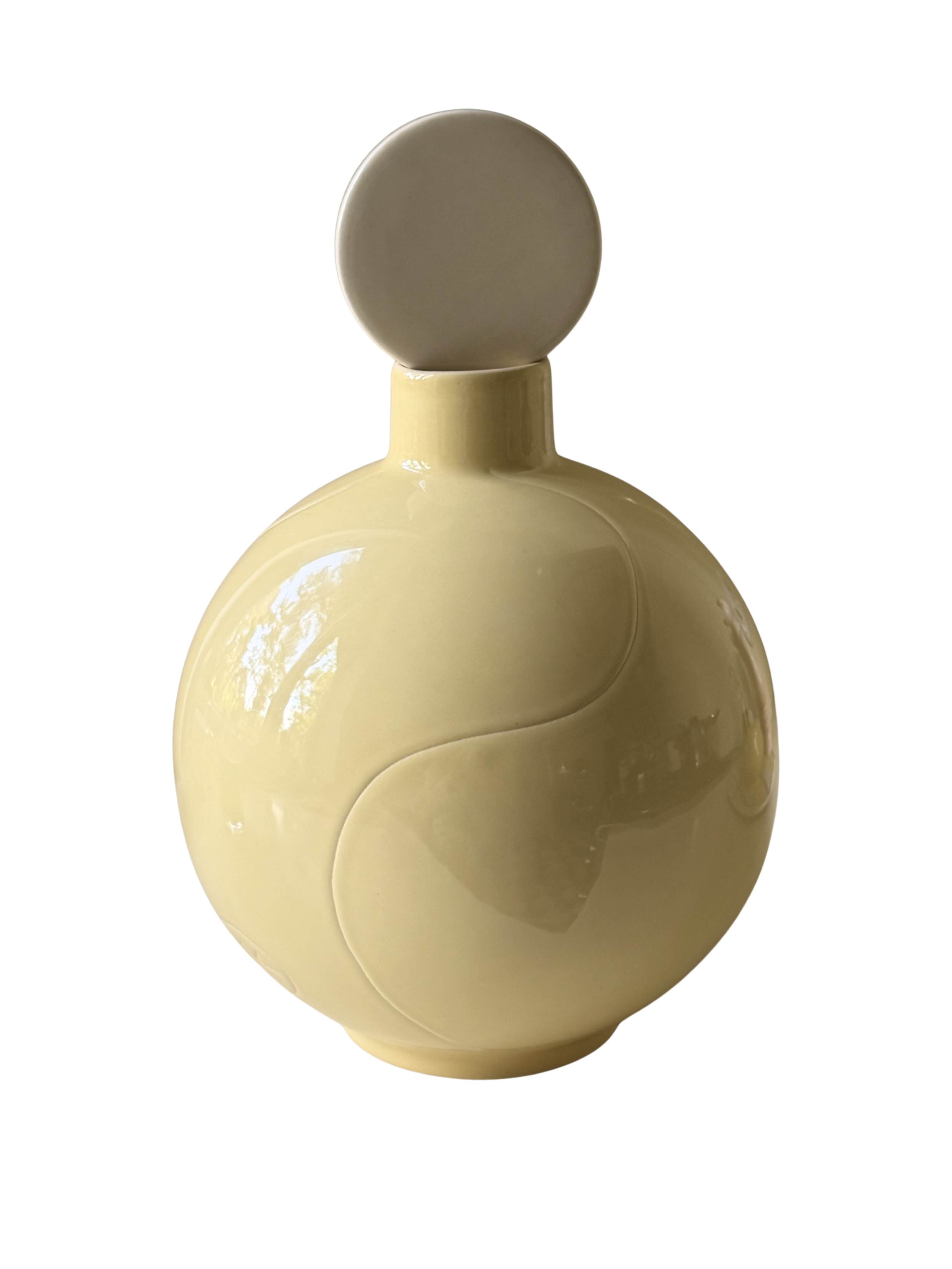 Wazon IRENA Cream Sgraffito