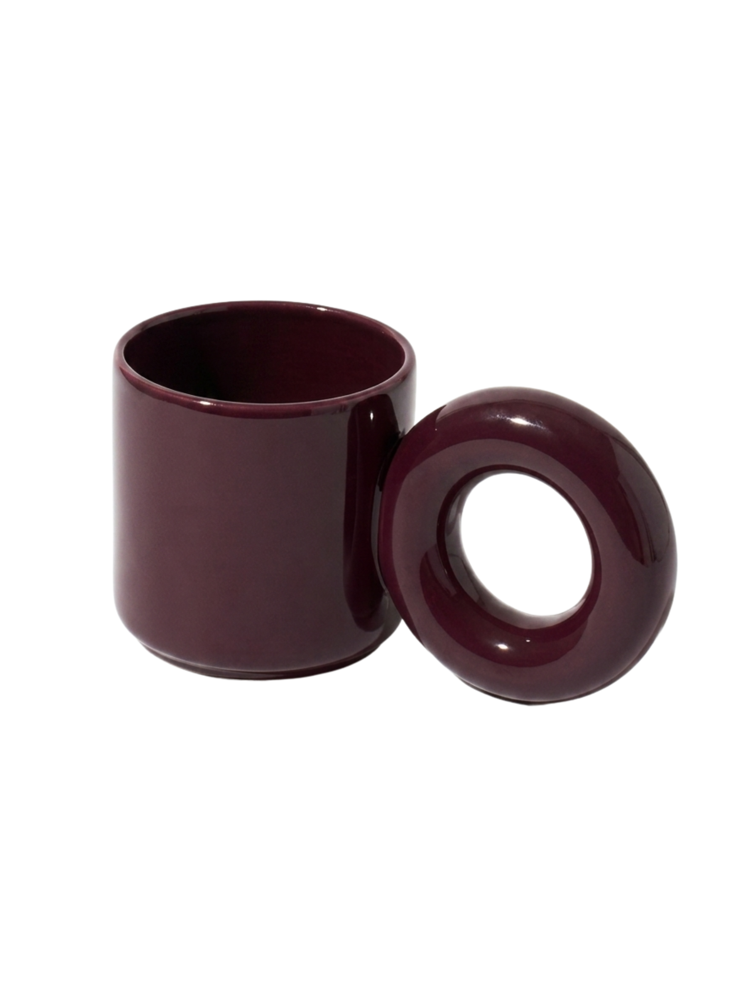Kubek UCHO Plum