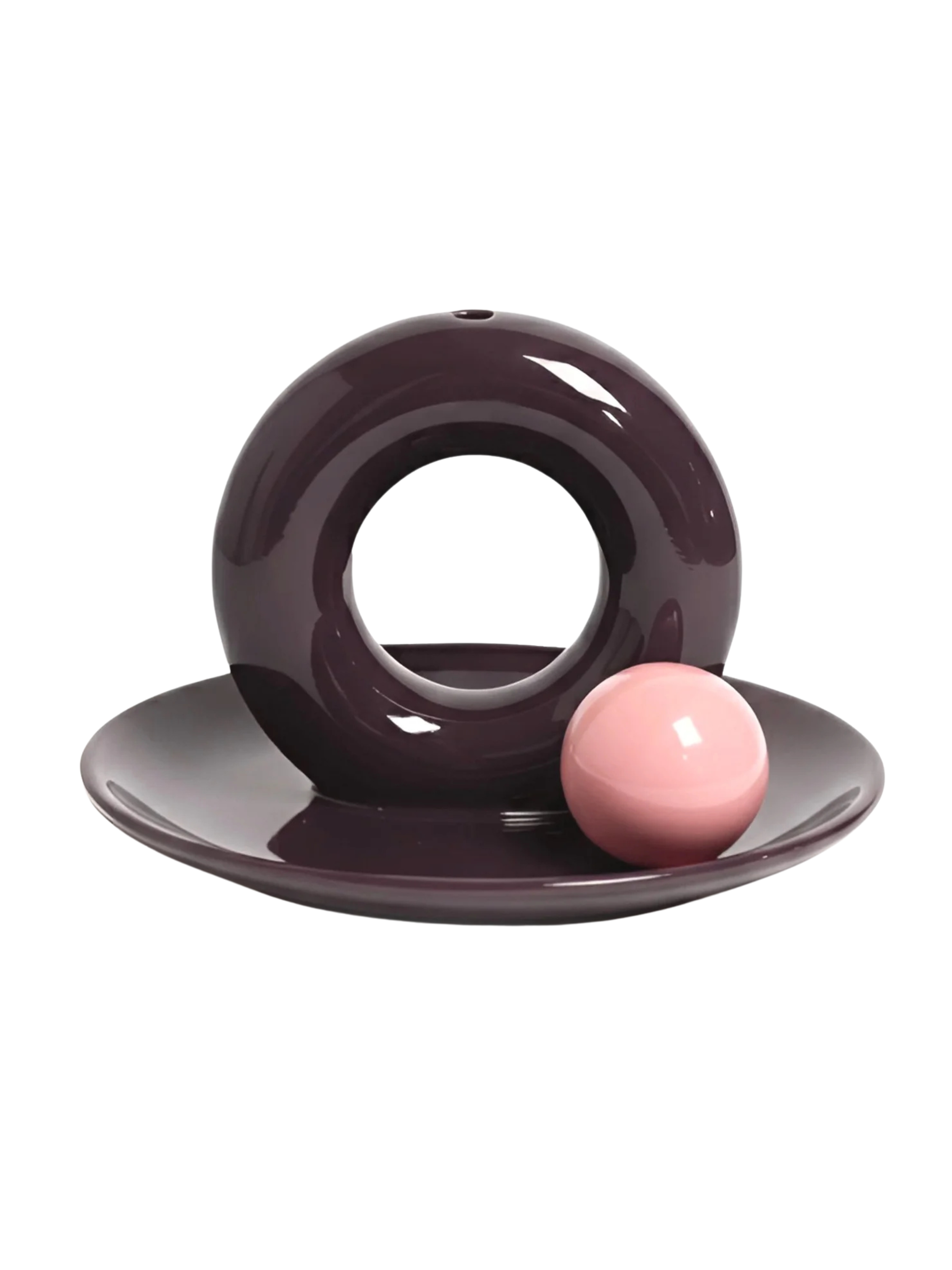 Podstawka na kadzidło Mini ANIELA Plum Candy