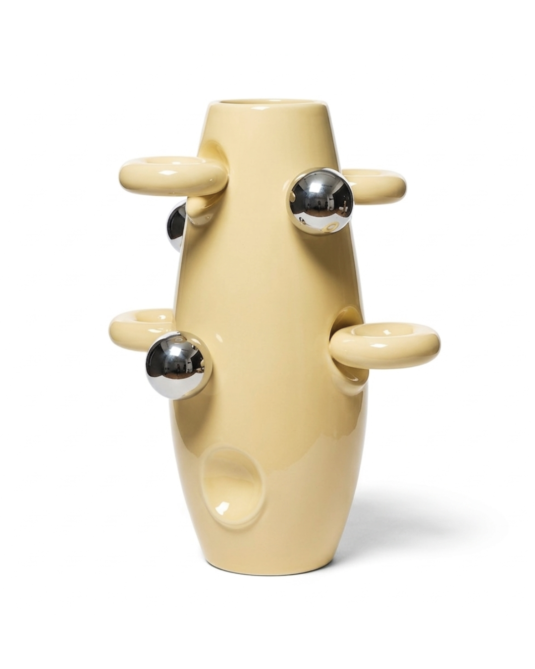 Wazon OKO Rocket Cream Lustro