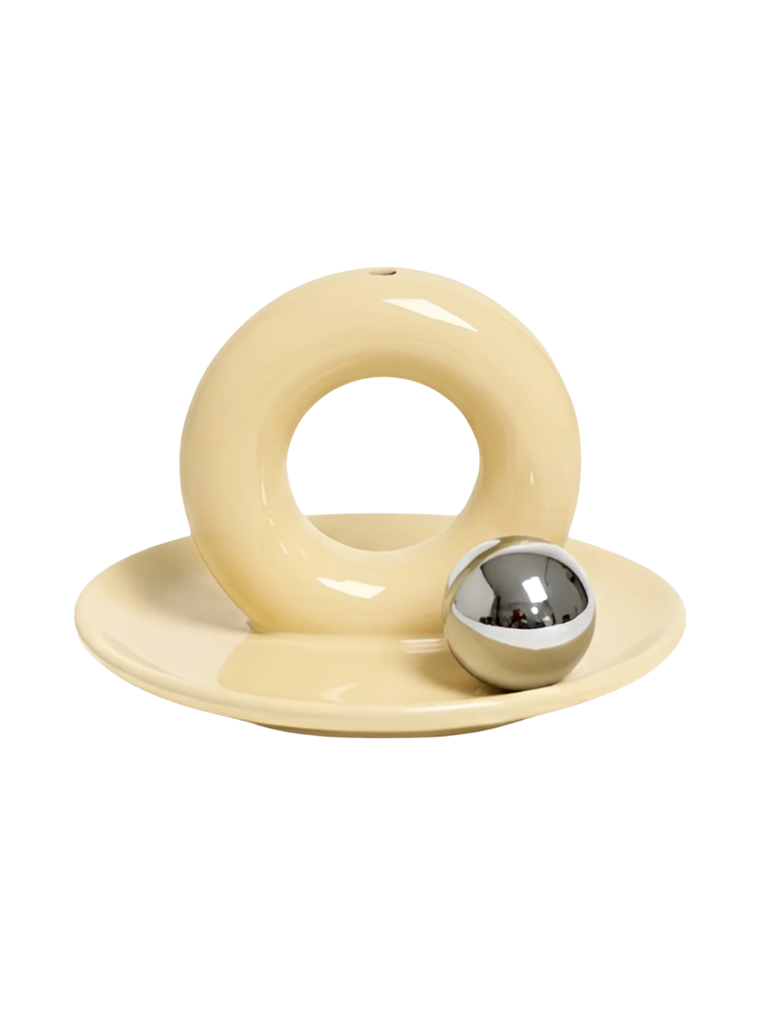 Podstawka na kadzidło Mini ANIELA Cream Lustro