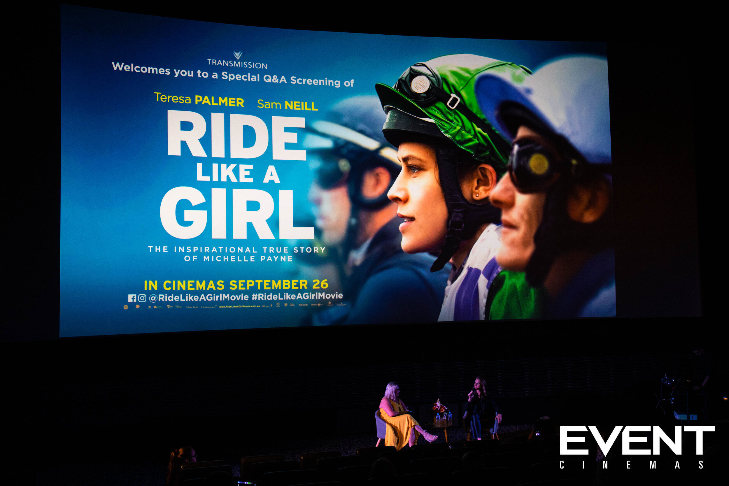 Rachel Griffiths at the Ride Like a Girl Movie Premier