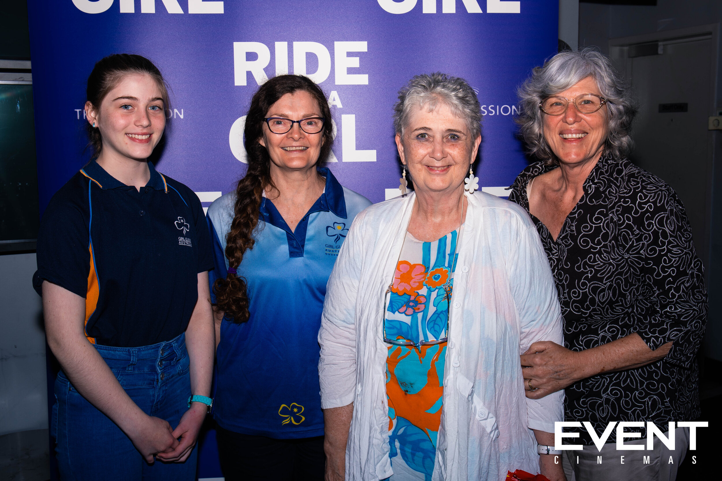 Townsville locals at the Ride Like a Girl Movie Premier