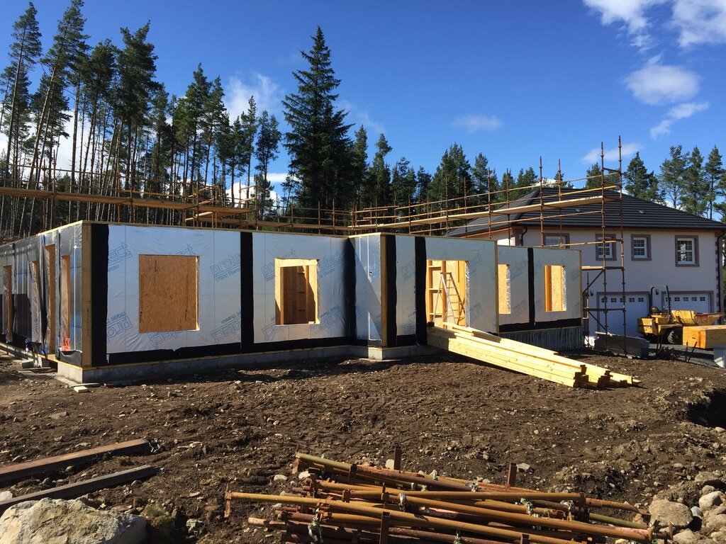 New house build project in Tomatin
