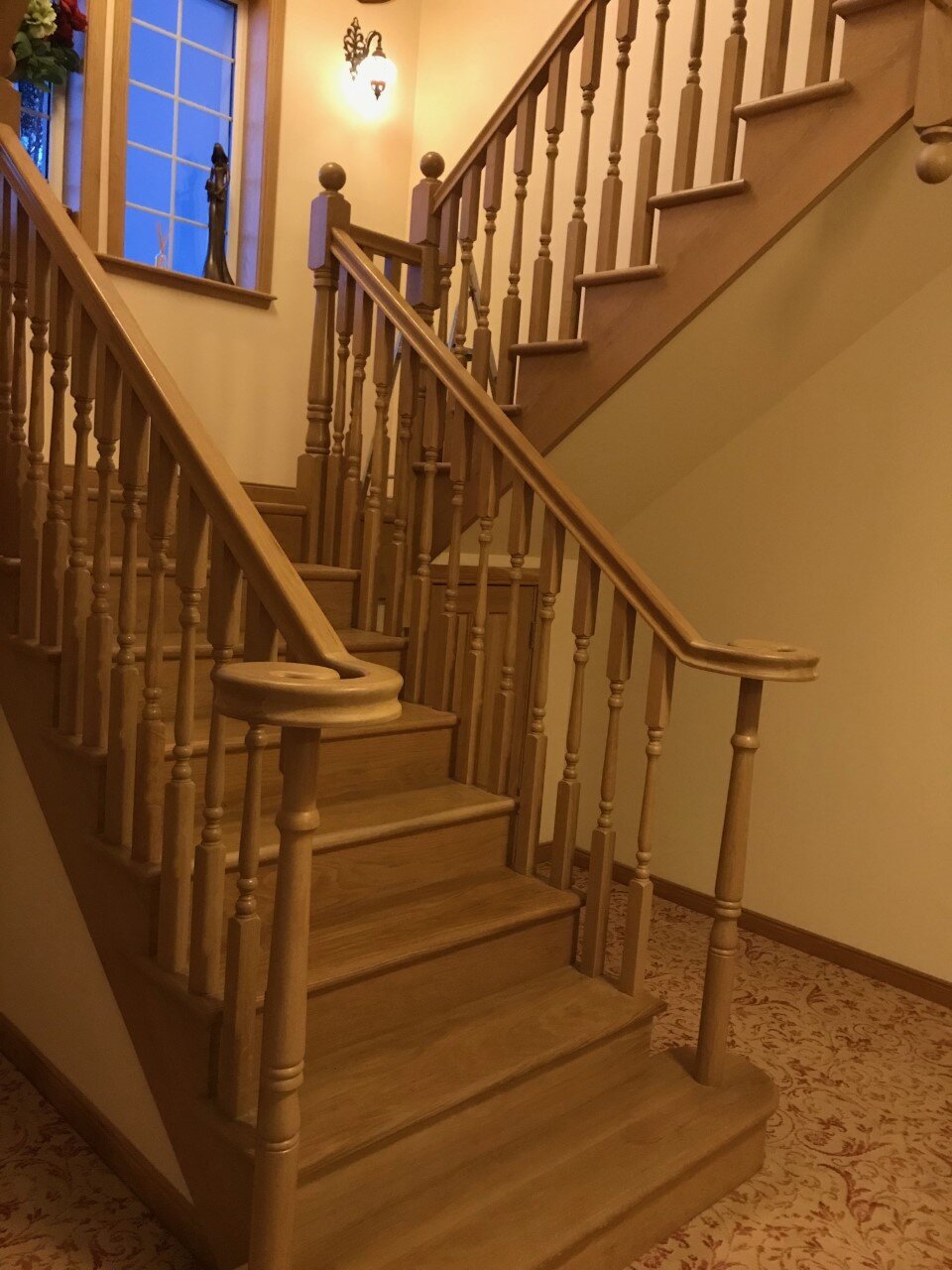 Inviting staircase in Highland home, Tomatin
