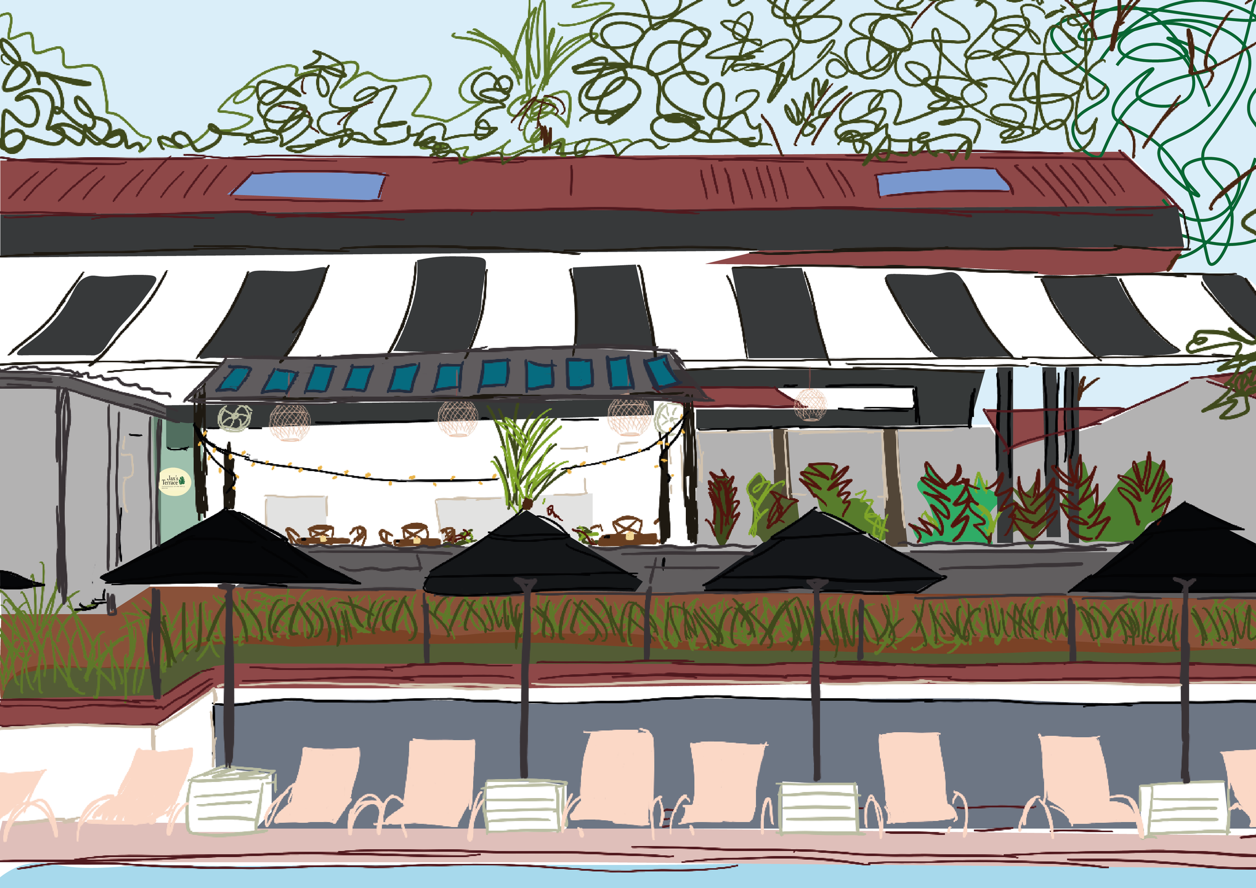 Members club concept design