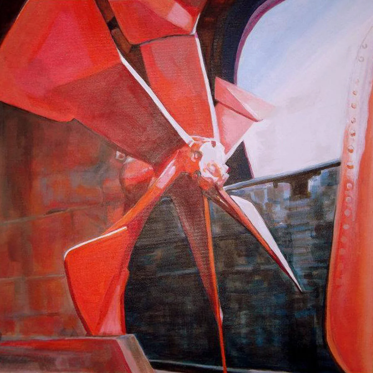 The famous SS Great Britain Propeller