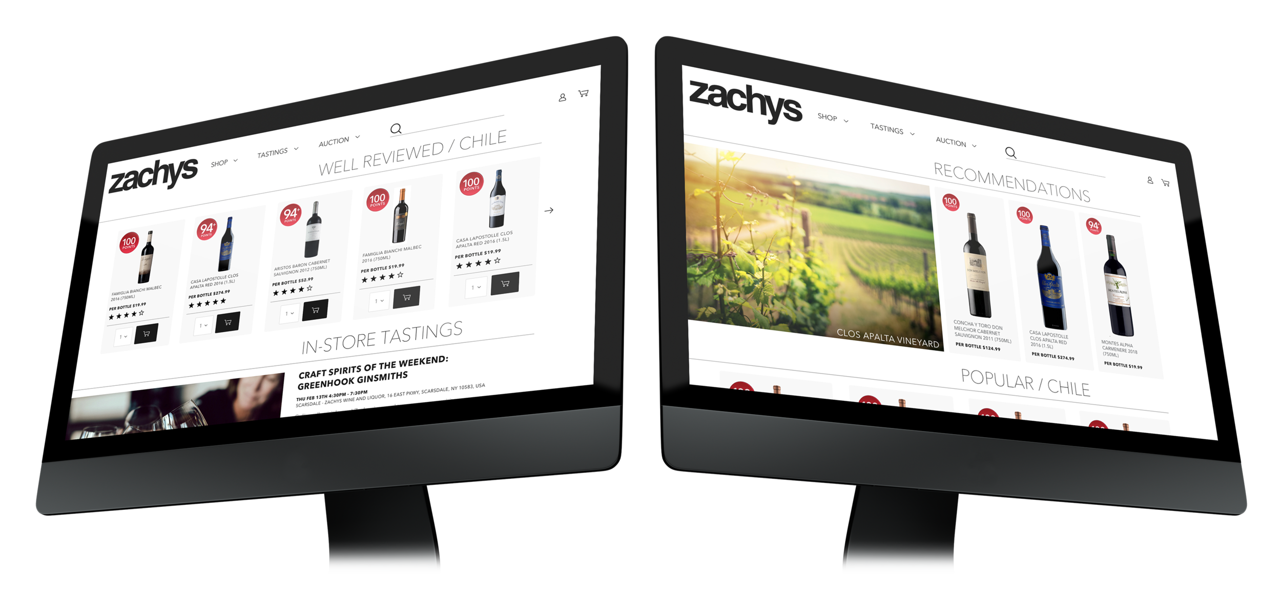 Content Relevancy For Returning Users.To amplify the returning user experience, we dynamically populated the site's content to their interests. A returning user with a history of purchasing Chilean wine  for example, will be served up content &amp; …