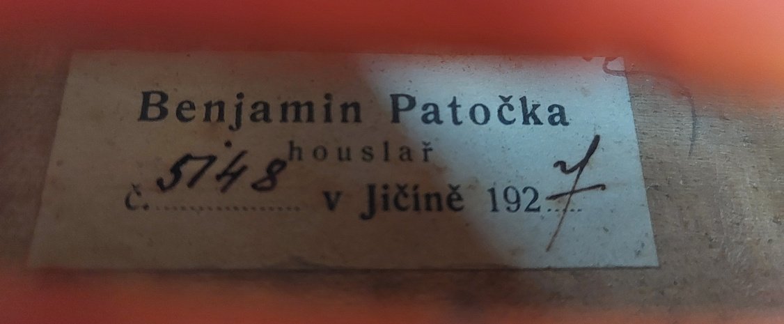 Benjamin Patocka, 1927