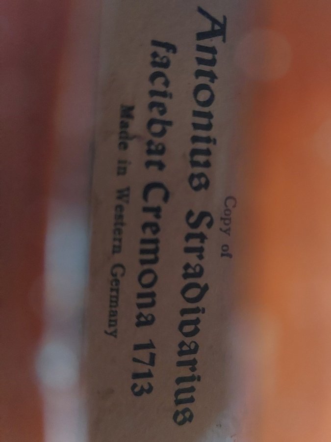 German violin ca. 1970