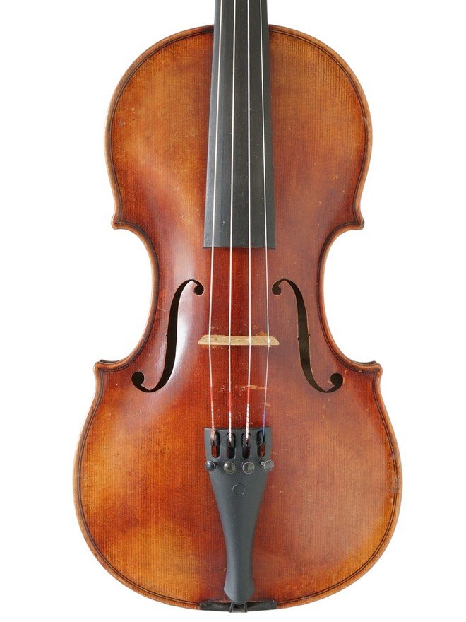 Elegante Duitse viool begin 1900