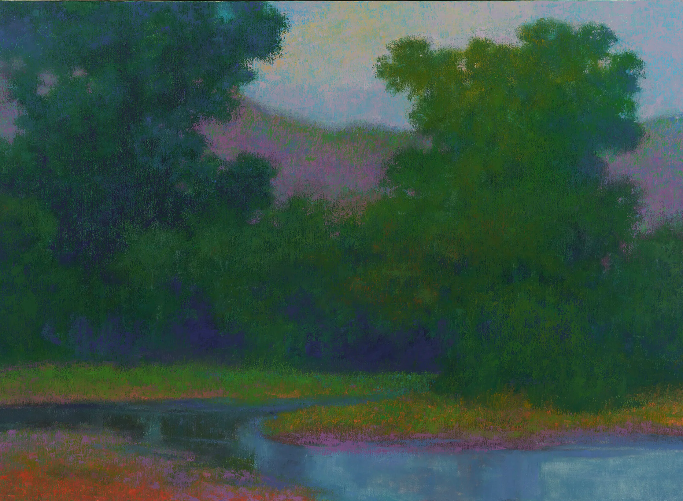 Richard Mayhew, Spiritual Transition, 1997