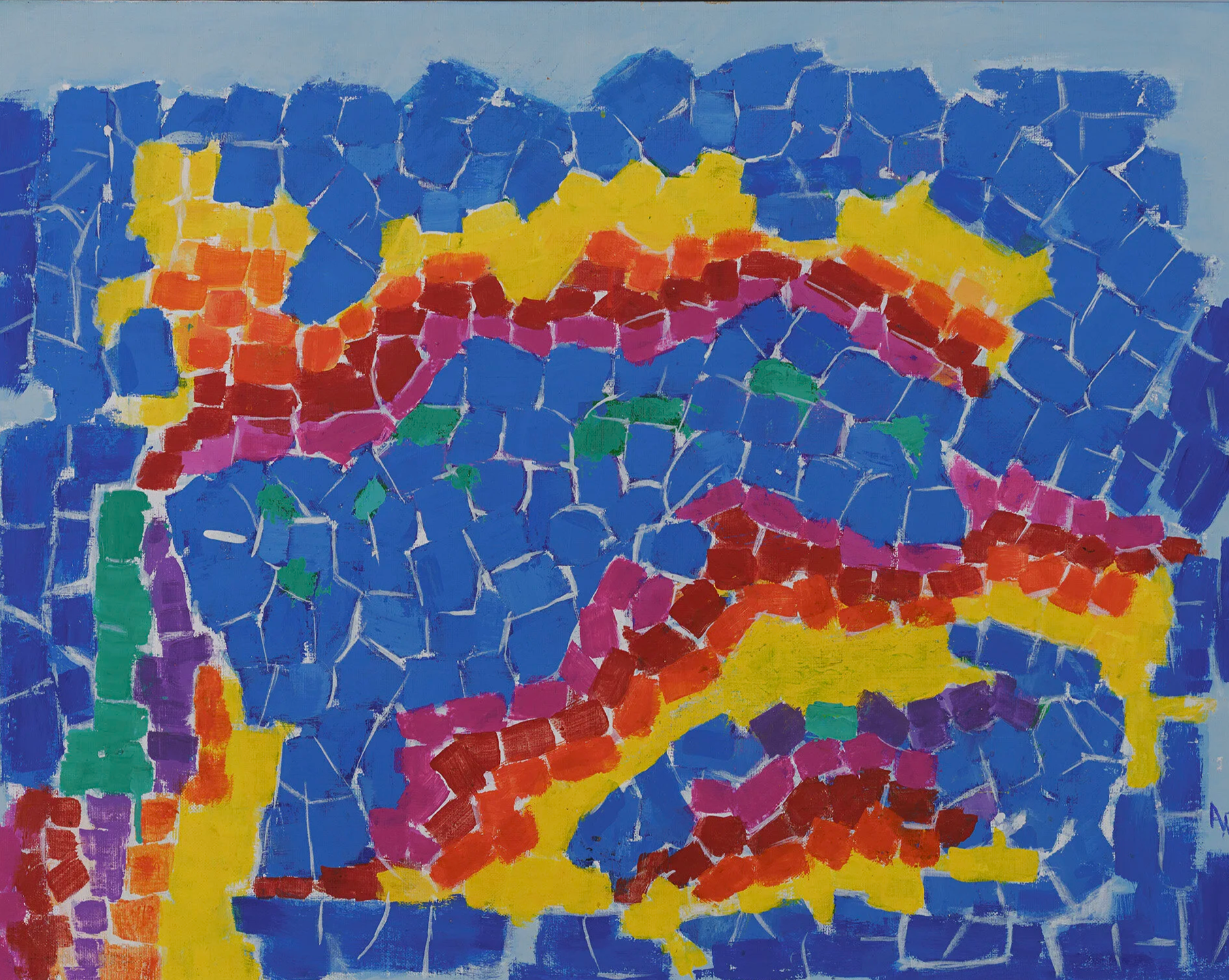 Alma Thomas, Gift of Spring, 1966