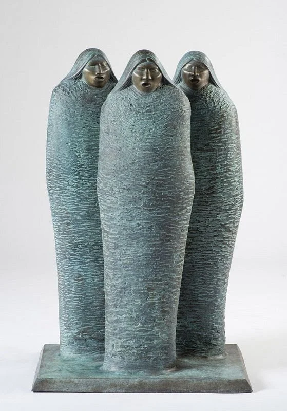 Allan Houser  Mountain Echoes , 1986