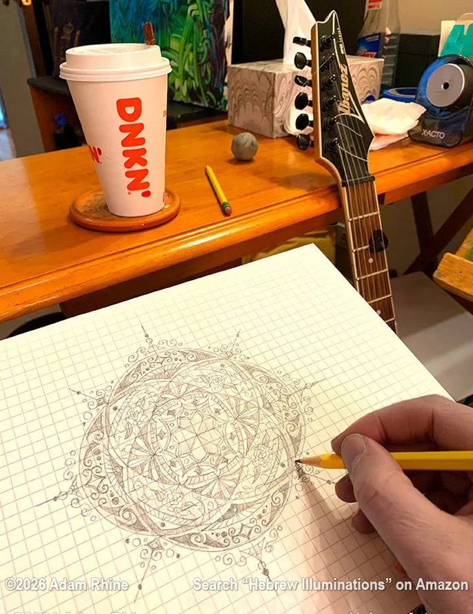 Art, music, and plenty of caffeine!🎨🎸☕️