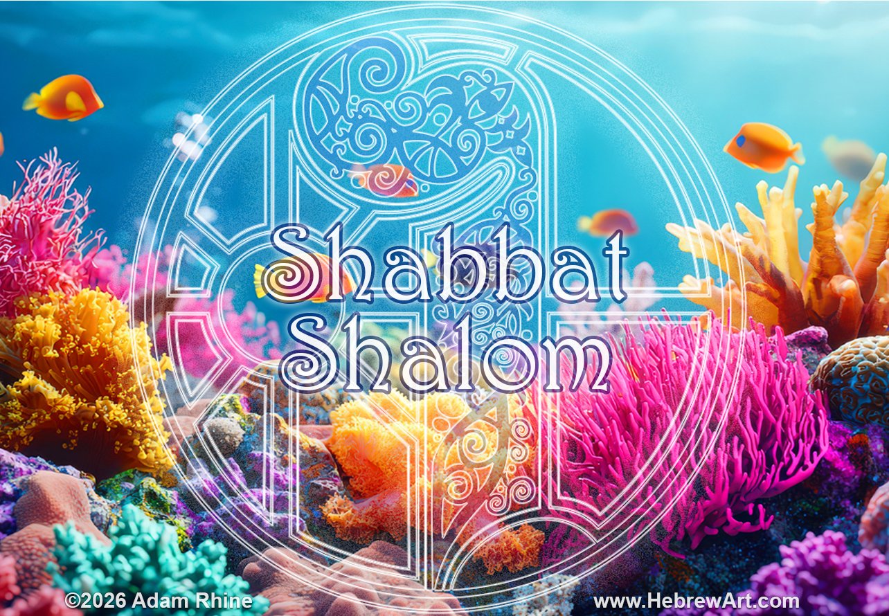 Shabbat Shalom - Dive deep and seek peace 