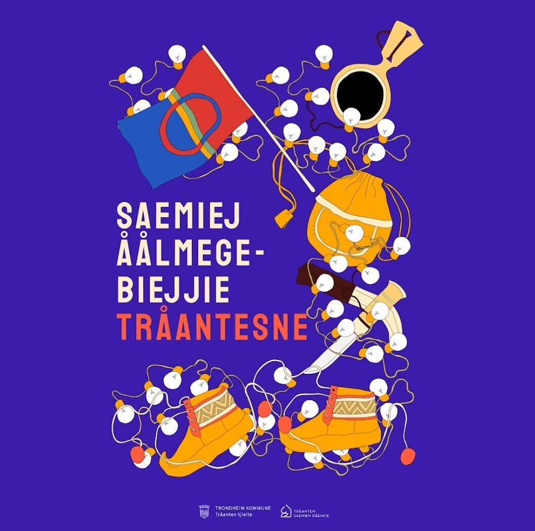 Vi gleder oss! 

Tirsdag 6. februar er Samenes nasjonaldag og den offisielle feiringa vil i &aring;r forg&aring; p&aring; Elsa Laula Renbergs plass. 

Det vil bli b&aring;de egne opplegg spesielt for samisk skolebarn i Trondheim, men ogs&aring; samis