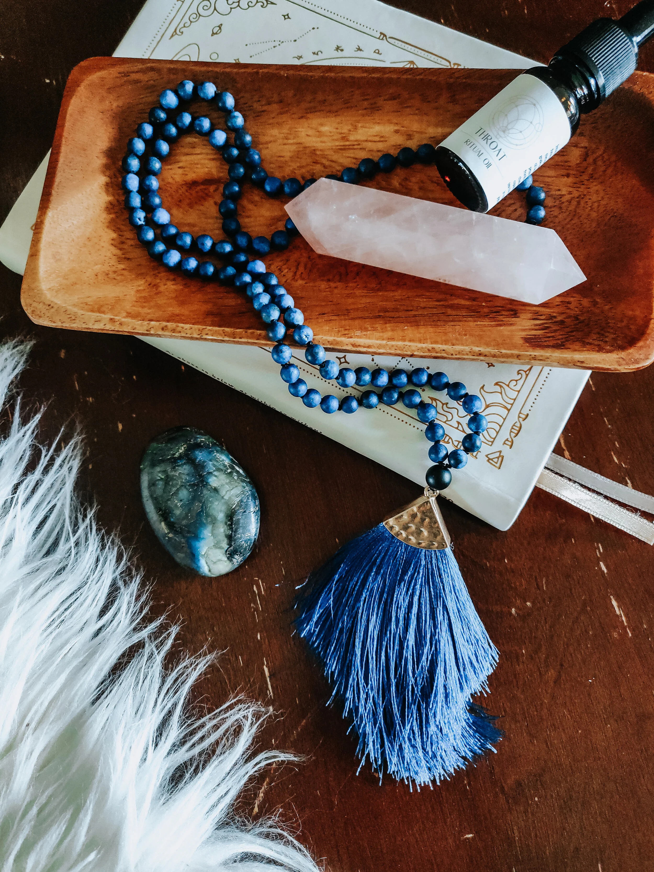 Indigo Intuition Mala