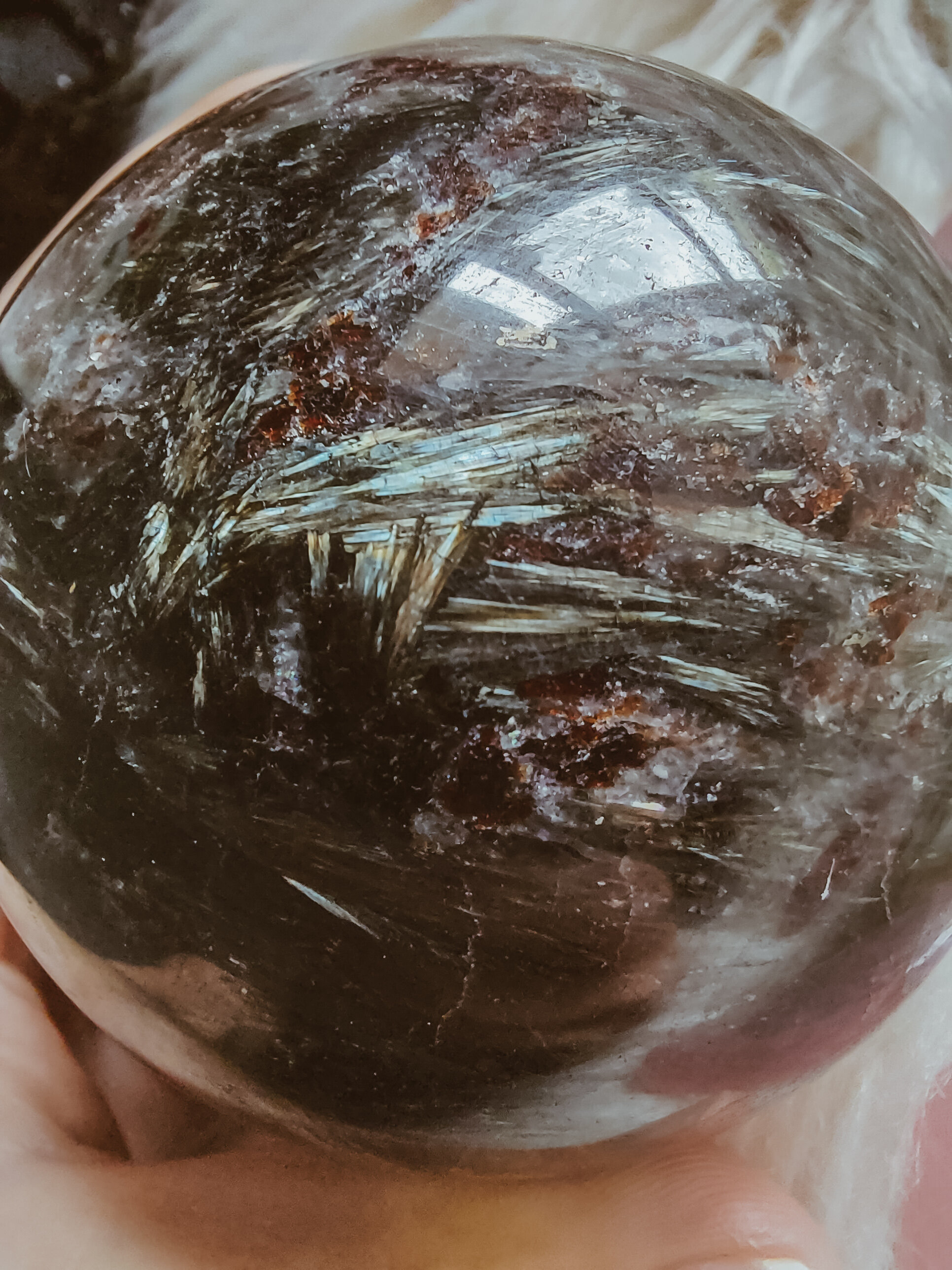 Astrophyllite Sphere