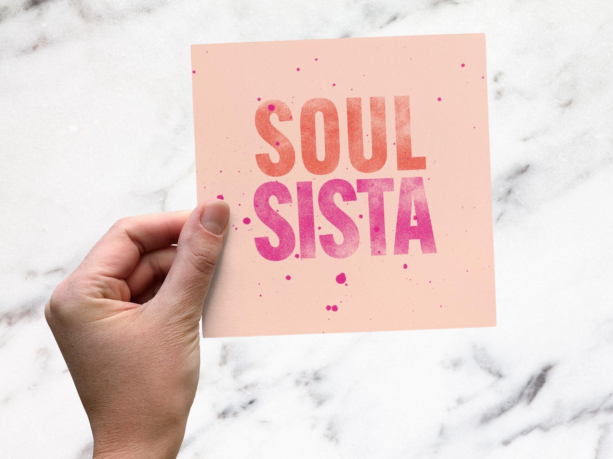 Soul Sista card