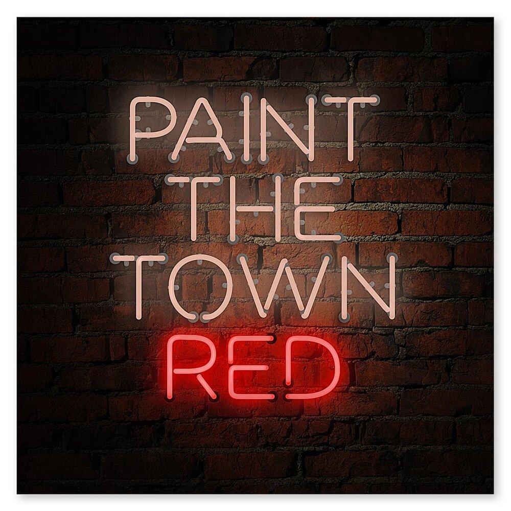 Paint the town red card