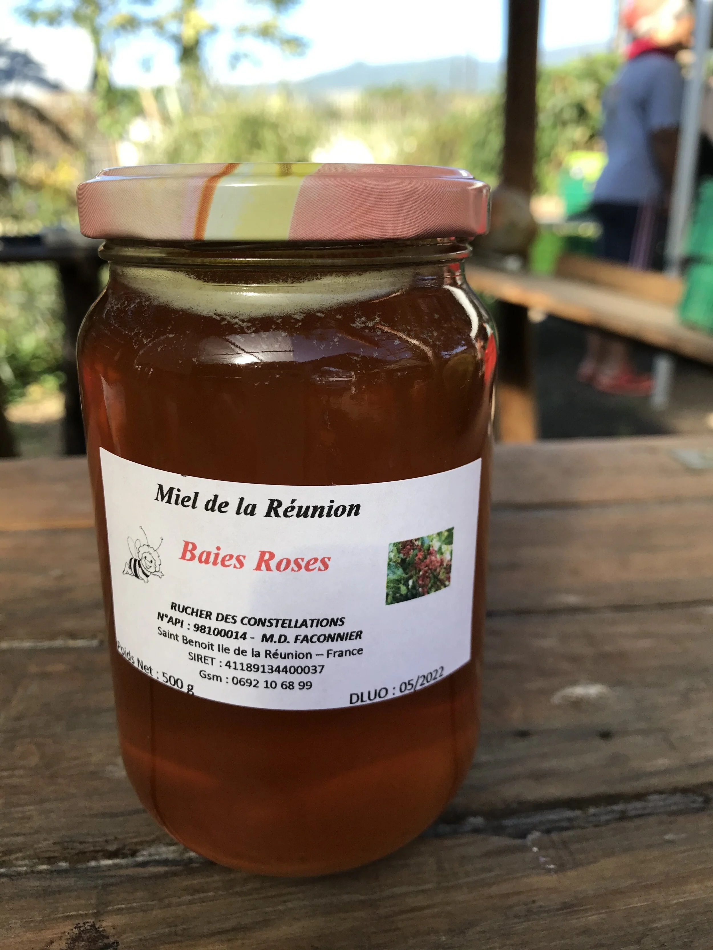 miel baies roses, 500g, 12 €